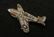 P-40 WARHAWK FLYING TIGERS AVG HAT PIN WW 2 US ARMY MARINES NAVY PILOT WING 1