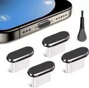 Limvory USB C Dust Plug, 4 Pack Type C Anti Dust Plug Cover Charging Port Protec