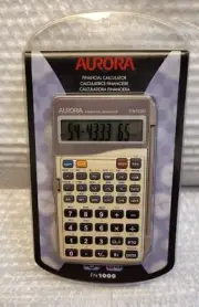New- Aurora Financial Calculator /Financial Manager FN1000