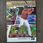 2021 DONRUSS DOMINATORS 克里夫蘭印地安人隊 JOSE RAMIREZ 限量999張特卡