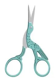 Stork 3 1/2 Inch Scissors Teal