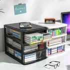 Transparent Drawer Type Storage Cabinet Cosmetics Box Home Storage