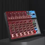 Audio Mixer Input Output MP3 Sound Mixing Console for Studio Recording Home For