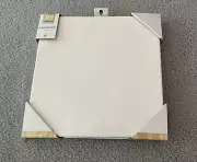 HAND MADE MODERN Stretched Artist Canvas 12"x12" (Set of 2) Art Supplies Crafts