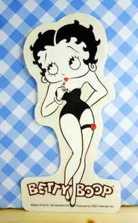 在飛比找樂天市場購物網優惠-【震撼精品百貨】Betty Boop 貝蒂 貼紙-性感(黑)