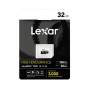 Lexar High Endurance MicroSDHC /XC 32GB Memory Card