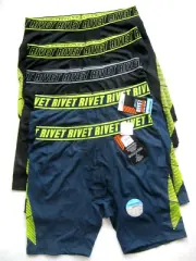 5x MENS RIVET COOLMAX ENDURANCE SPORTS LONG LEG TRUNK SIZE L