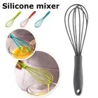 Mini Silicone Whisk Set Egg Beater For Whisking Beating Stirring Baking－ N5L6