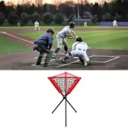 Baseball Softball Tripod Batting Nets Ball Storage W/ Carry Bag