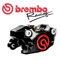 在飛比找蝦皮商城優惠-BREMBO CNC對二 卡鉗 大螃蟹 黑底紅字 鍍鎳 台灣