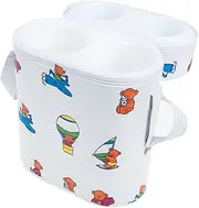 KOMBIUDA Insulated Breastmilk Cooler Bag for Daycare Portable Bottle Carrier with Pockets Ideal for Breastmilk Storage Bags Freezer Travel Thermal Tote for Moms