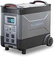 ALLPOWERS Portable Power Station R4000 3456Wh 3600W(Surge 6000W) Huge Power Supply Backup with 4* AC Outlets, UPS Function Solar Generator for Outdoor RV Camping Home Use Emergency, 2 Hours to Full