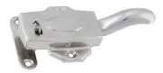 offset deco satin nickel kitchen dresser,leadlight cabinet catch,right 3844