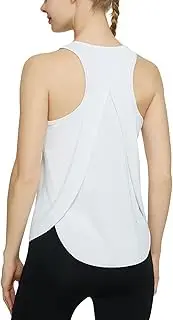 [Lancry] Workout Tank Tops for Women Gym Athletic Sleeveless Running Top Yoga Shirt Loose Fit Backless Sports Vest Workout Top Women Sleeveless