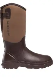 Lacrosse Alpha Range Air Circ Mens Brown Rubber 14in sz 8 NIB