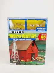 2002 ERTL WESTERN RANCH SET WITH ACCESSORIES 1:64 SCALE #12278