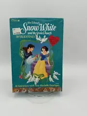 Disneys Snow White And The Seven Dwarfs Cleo 38 Valentine Cards USA New Sealed