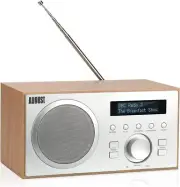 DAB+ Radio with Bluetooth Speaker - August MB420 - Dual Alarm Clock Radio