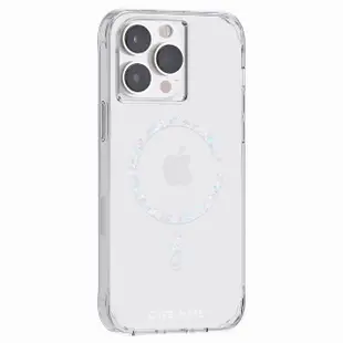 【CASE-MATE】iPhone 14 Pro Max6.7吋Twinkle Diamond Clear 閃耀星環環保抗菌防摔保護殼MagSafe版-透明