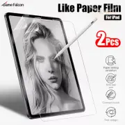 2PCS Paper Film Like For Ipad 10th Pro 13 11 M4 12.9 2024 Screen Protector For I