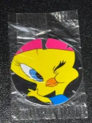 Looney Tunes Techno Tazo 124 Sealed new in packet unopened 1995 chip bag 1996