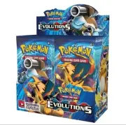 Newest 324Pcs Pokemon Cards Sun & Moon XY Evolutions Booster Box | Trading Game