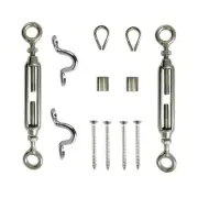 Stainless Steel G.316 DIY Balustrade Kit Eye Eye Turnbuckle Swage Saddle