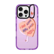 iPhone 16 Pro Impact Ring Stand Case MagSafe Compatible I Love You Girl