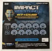 Impact Wrestling Jeff Hardy , Instant SV Lottery Ticket , no cash value