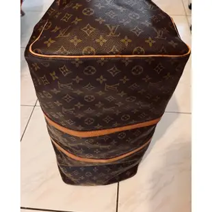 （已售出）LV正品 旅行袋 KEEPALL 60、裸包、長寬高60 x 33 x 26 新舊如圖～