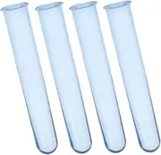 Alasum 4pcs DIY Hydroponic Flower Tubes Observation Test Tubes for Plant Propagation and Flower Arrangements Elegant Decor for Home Office Events