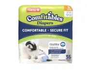 Hartz Disposable Dog Diapers for Female Male Dogs Puppies Size Small 36 CT