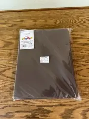 ***NEW** 1 Package ~ Brown Foam Sheets ~ 2 mm ~ 9" x 12" ~ 15 Pieces