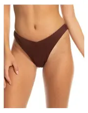 [Roxy] Love Cheeky Bikini Bottoms in Bitter Chocolate