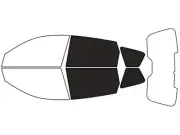 Avery Dennison NR Nano Ceramic IR Window Tint Kit Compatible with Pontiac Vibe