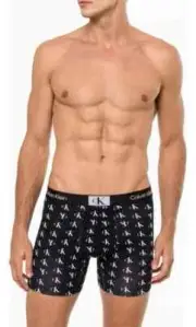 Calvin Klein Men's Boxer Briefs, Black, Medium