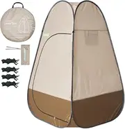 Foldable Shelter for Camping - Folding Changing Tent Changing Shed Outdoor Mobile Warm, Outdoor Pop Up Changing Tent | Waterproof Beach Changing Room Shelter for Camping, Hiking, Fishing