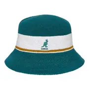 Kangol Bermuda Stripe Bucket Hat Summer Beach Sun Protection Cap - Fan Fare