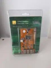 Dick Smith 3 Port IEEE 1394 Firewire Card PCI Firewire Adapter IEEE 1394 PCI5392