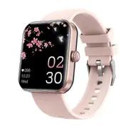 F57l Blood Glucose Monitoring Smartwatch, Fitness Tracker With Blood Pressure Smart Watch For Men Women Pink