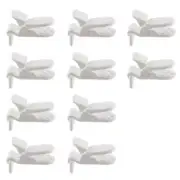 10Pcs Baby Kids T-shape Plastic Pacifier Clips Soother Dummy Badge Holder7719