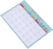 HONMEET 1pc Magnetic Monthly Planner Board Erasable Fridge Schedule Planner for Home Printing Easy to Attach Magnetic Design for Organizing Your