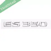 Chrome Silver For F-Sport ES350 ES 350 Letter Rear Trunk Badge Emblem Sticker (for: Lexus)