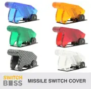 Toggle Switch MISSILE COVER Only - 8 Styles Available - suit On Off 12v 24v