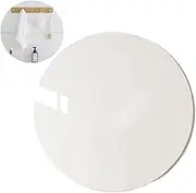 Makeup Mirror | HD Round Makeup Mirror Stickers - Adhesive Bathroom Vanity Mirrors, Waterproof Room Wall Decor for Bathroom, Living Room and Bedroom