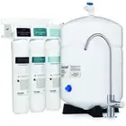 3 Stage Reverse Osmosis Under Sink Water Filtration System w/ LED Light Faucet