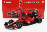 BURAGO 1/24 FERRARI F1 SF-23 N 55 SEASON 2023 CARLOS SAINZ w/ DIE-CAST FIGURE