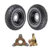 Pair 6" Go Kart Wheels + 23T Rear Axle Hubs 13x5.00-6 Tyre Rim for ATV Quad Cart