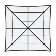 ITM Heavy Duty Mesh Cargo Net Ute Trailer Truck Car Load S M Large TM9422-28028