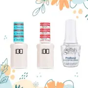 DND No Wipe Top 600 Base 500 & Gelish ProBond Bundle Kit